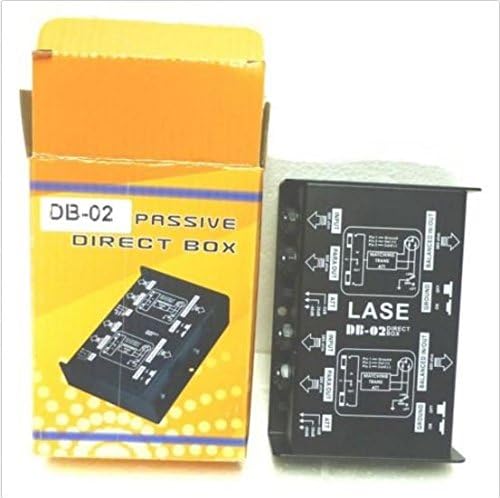 DB-02 - Caja directa pasiva profesional de doble canal.