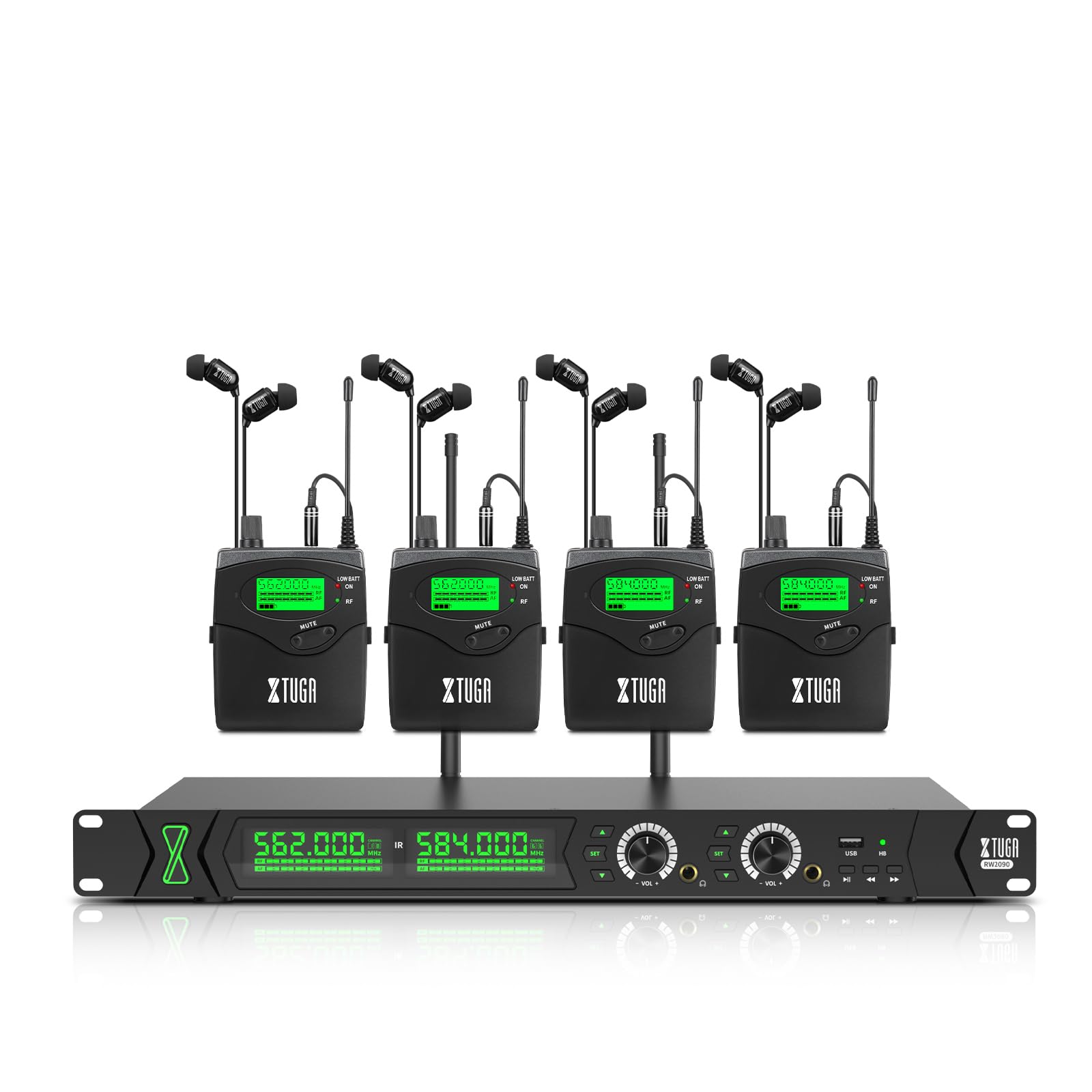 Sistema de Monitoreo Inalámbrico In-Ear RW2090 (UHF Estéreo)
