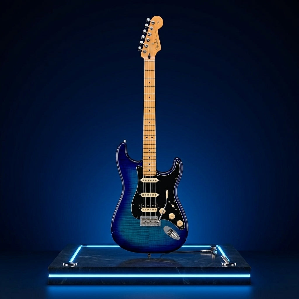 Guitarra Electrica Stratocaster Player II HSS Fender Blue Burst