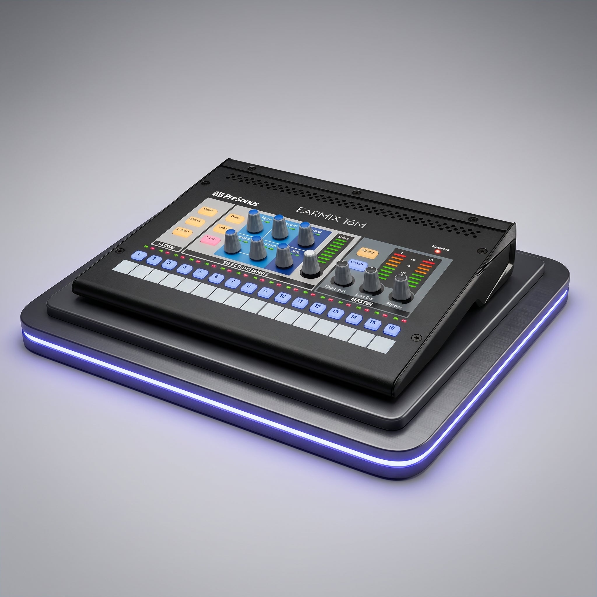 Mezclador de Monitoreo Personal PreSonus EarMix 16M | Red AVB 16 Canales