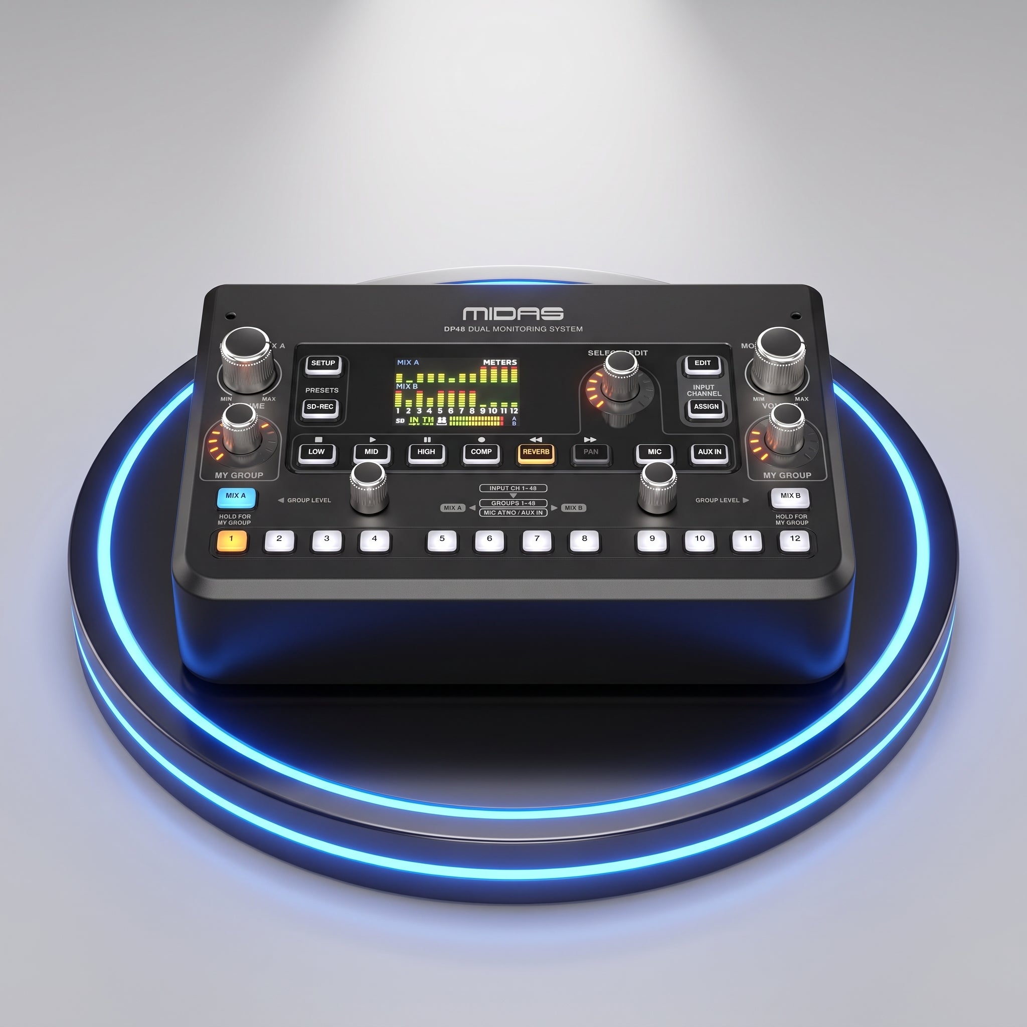 Mezclador de Monitoreo Personal Midas DP48