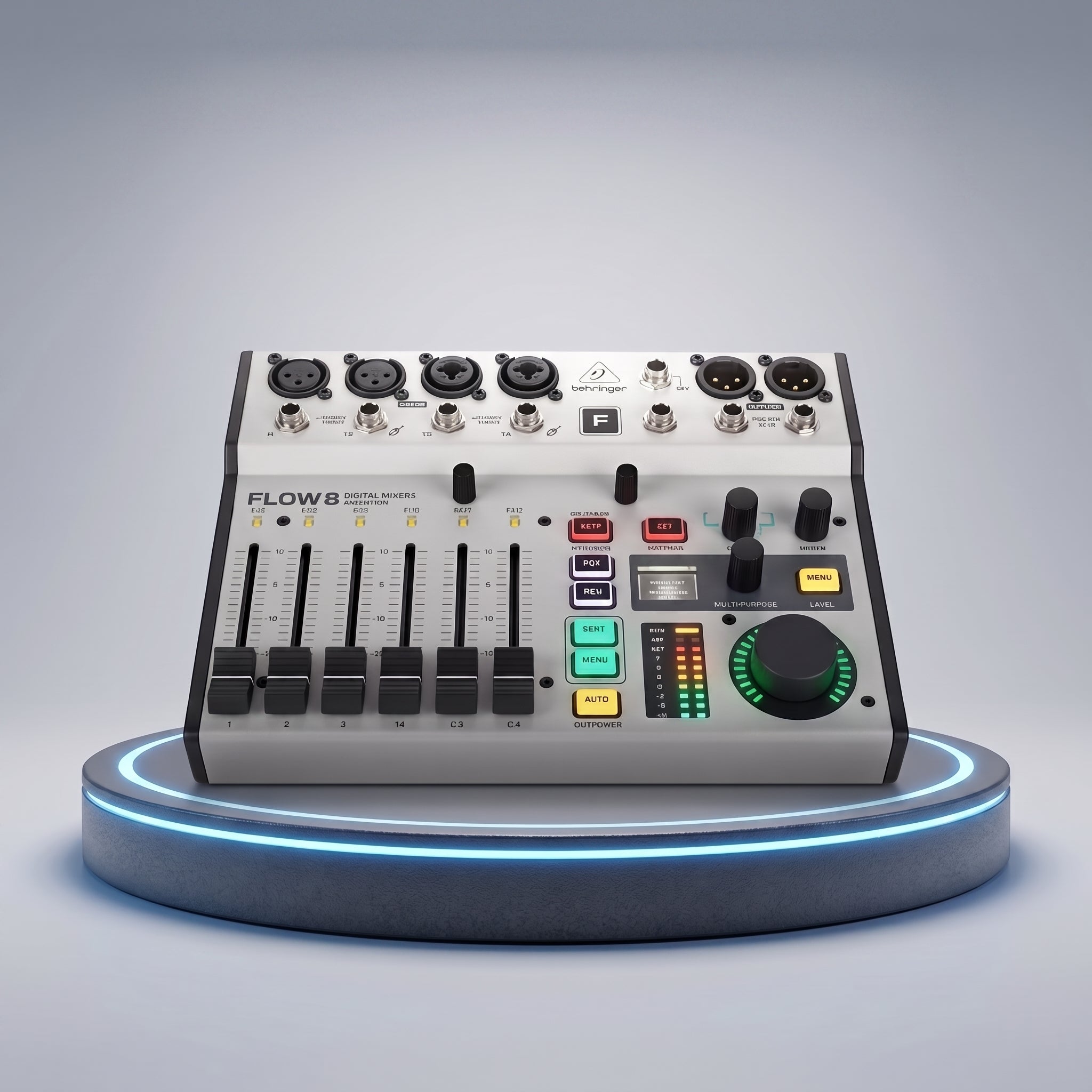 Mezclador Digital Behringer FLOW 8 de 8 Canales con Bluetooth