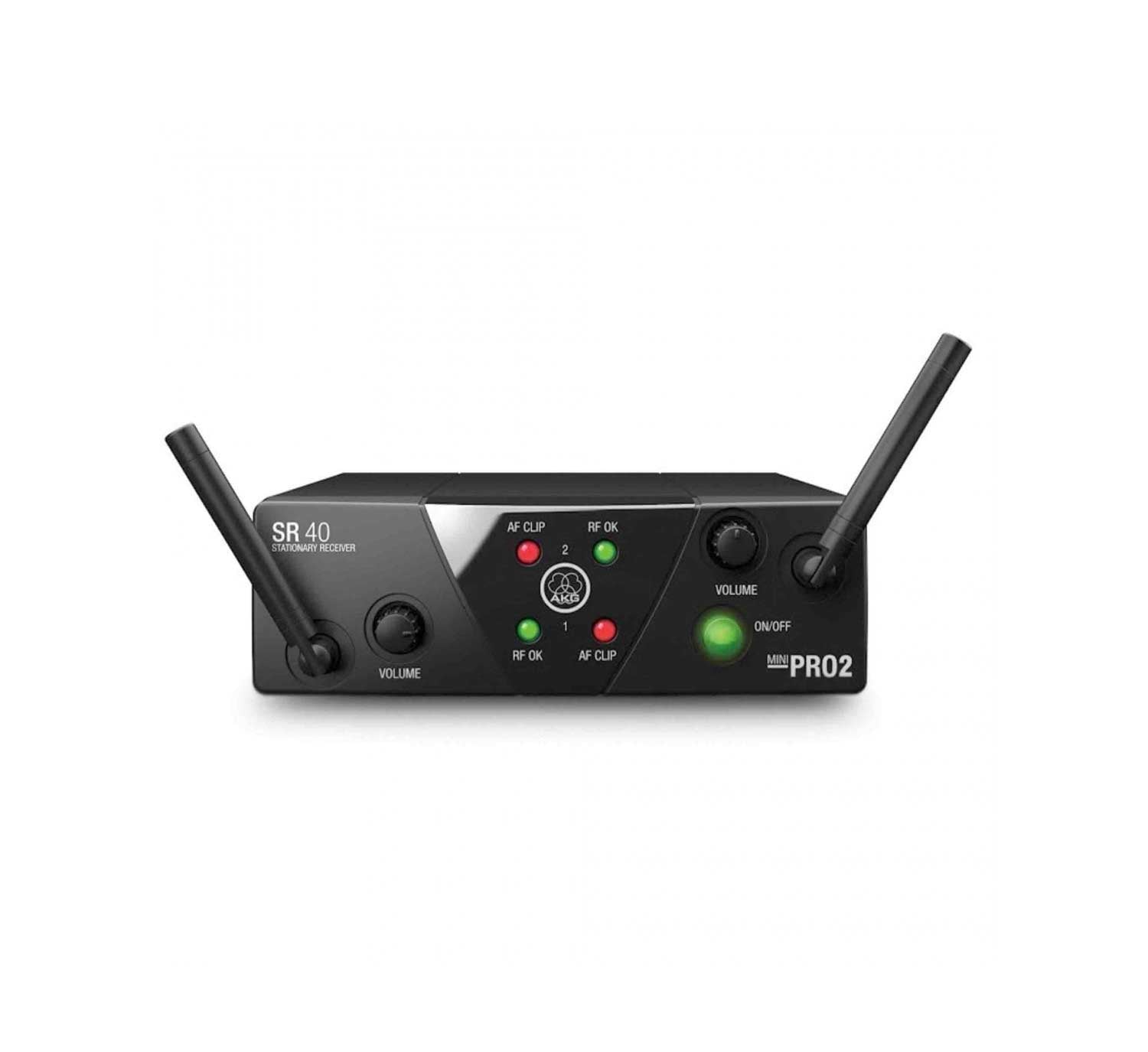 Sistema de Micrófonos Inalámbricos AKG WMS40 Mini Dual
