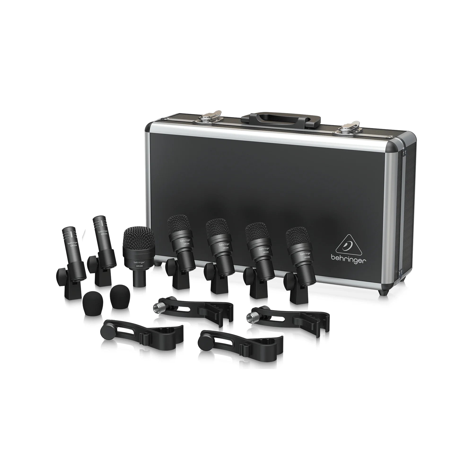 Kit de 7 Micrófonos Profesionales para Batería Behringer BC1200