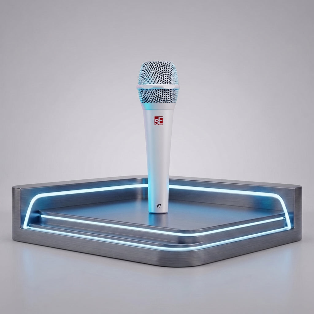 Micrófono Vocal Dinámico sE Electronics V7 WHITE