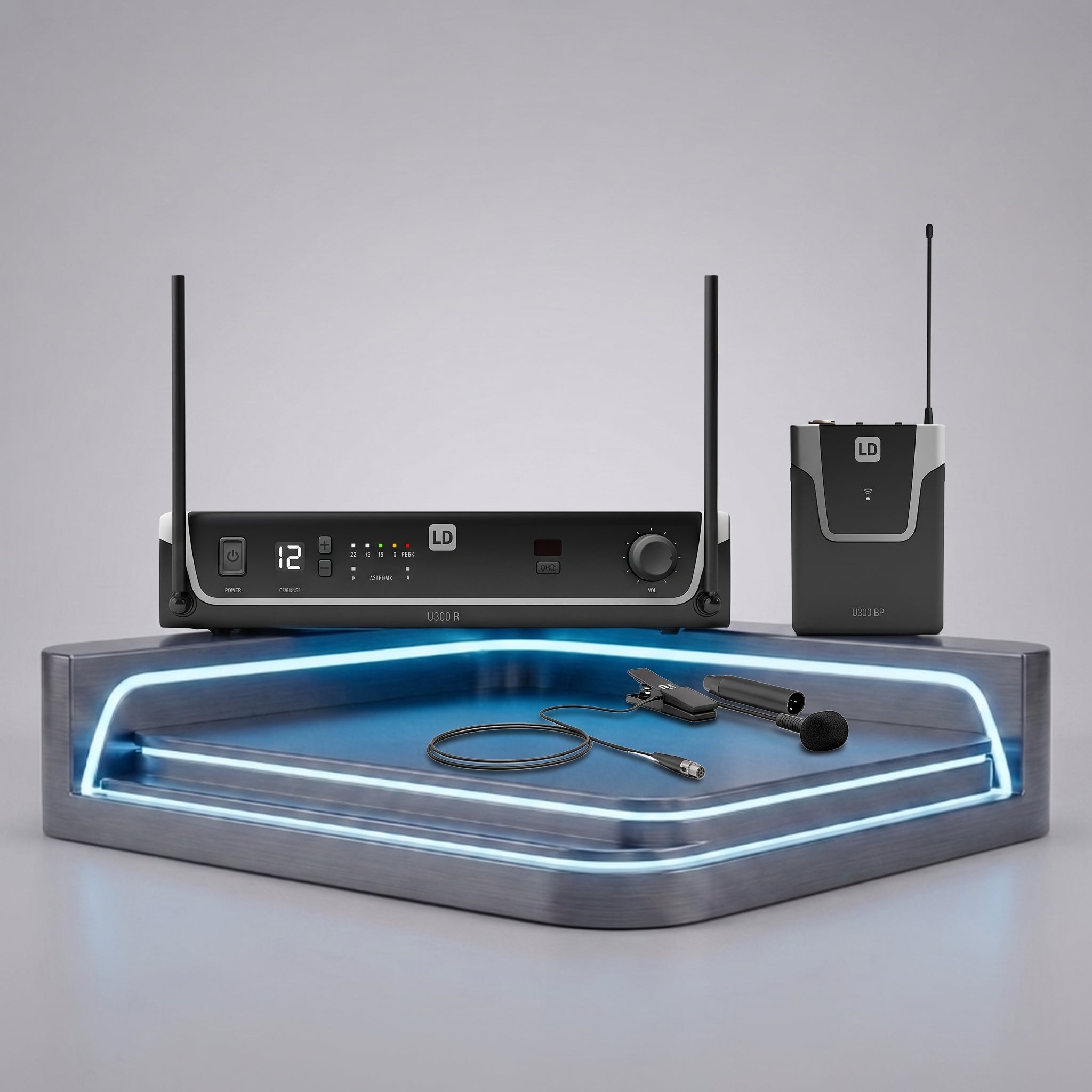 Sistema Inalámbrico UHF Diversity LD Systems Serie U300