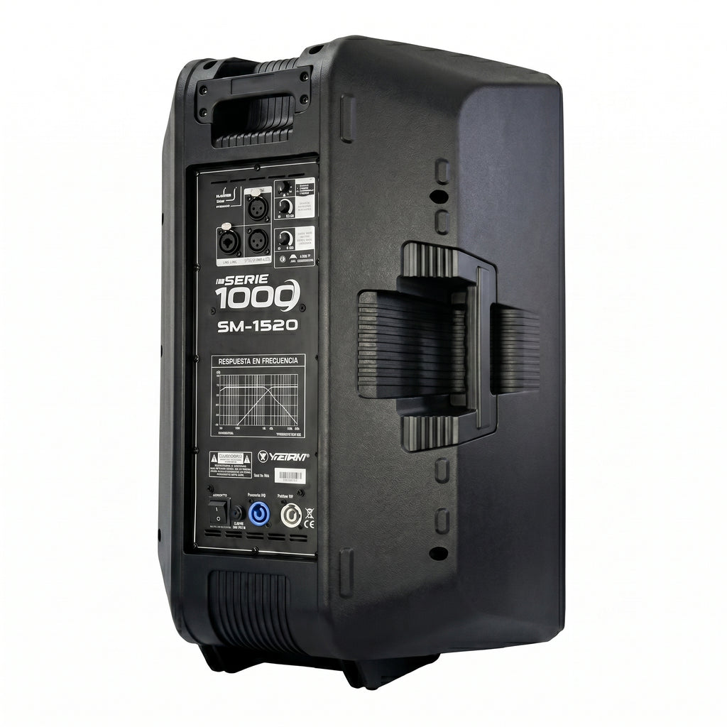 Parlante Pasivo 15 Pulgadas Yamaki SM-1520 Profesional para Sonido en Vivo y Eventos