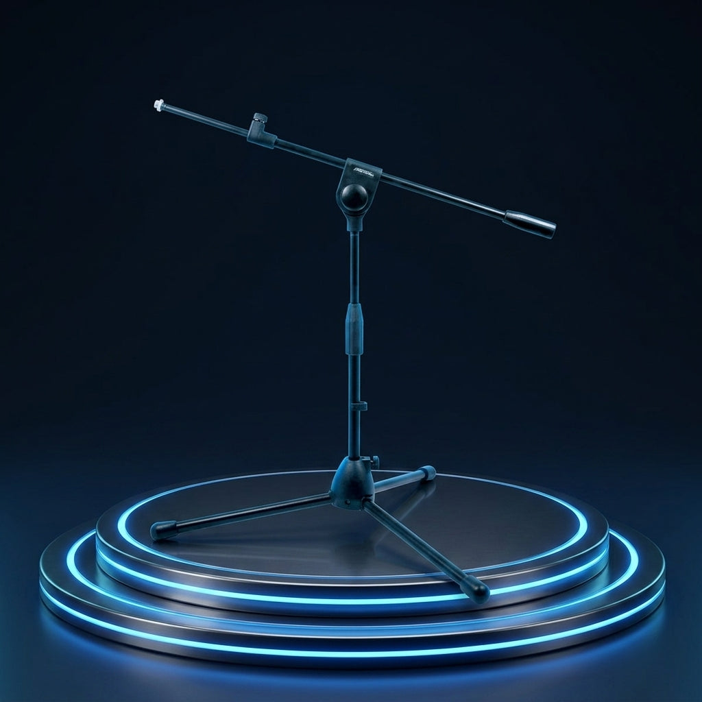 Soporte Profesional para Micrófono Superfix XMS1101BP01 - Con Boom Telescópico y Base Trípode