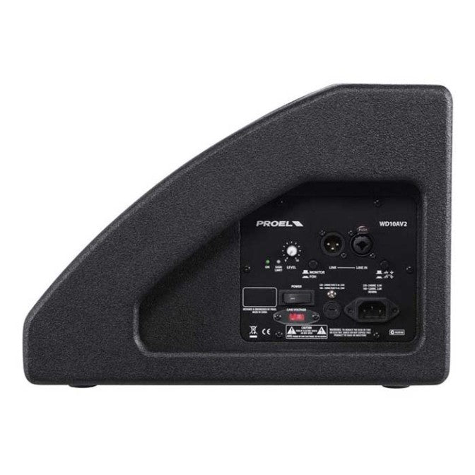 Monitor Activo de Escenario Coaxial Proel WD10AV2
